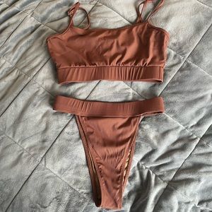 ICON SWIM BROWN BIKINI
